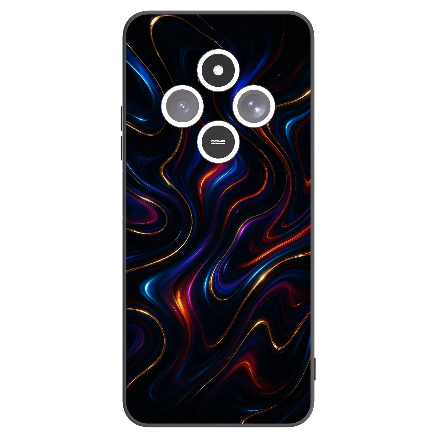 Picasee silikonski črni ovitek za Xiaomi Redmi 14C - Noir