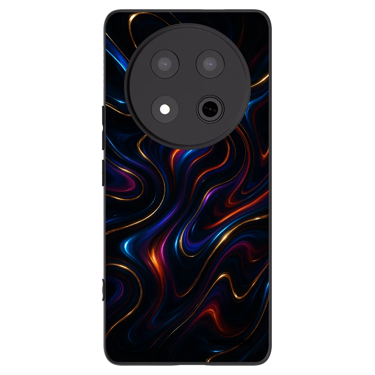 Picasee silikonski črni ovitek za Honor Magic7 Lite 5G - Noir