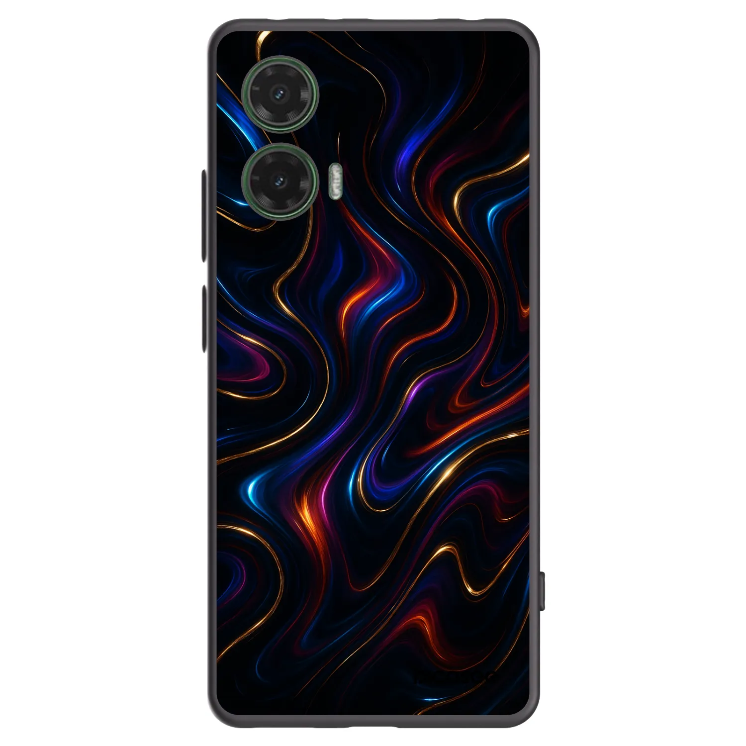 Picasee silikonski črni ovitek za Motorola Moto G35 5G - Noir