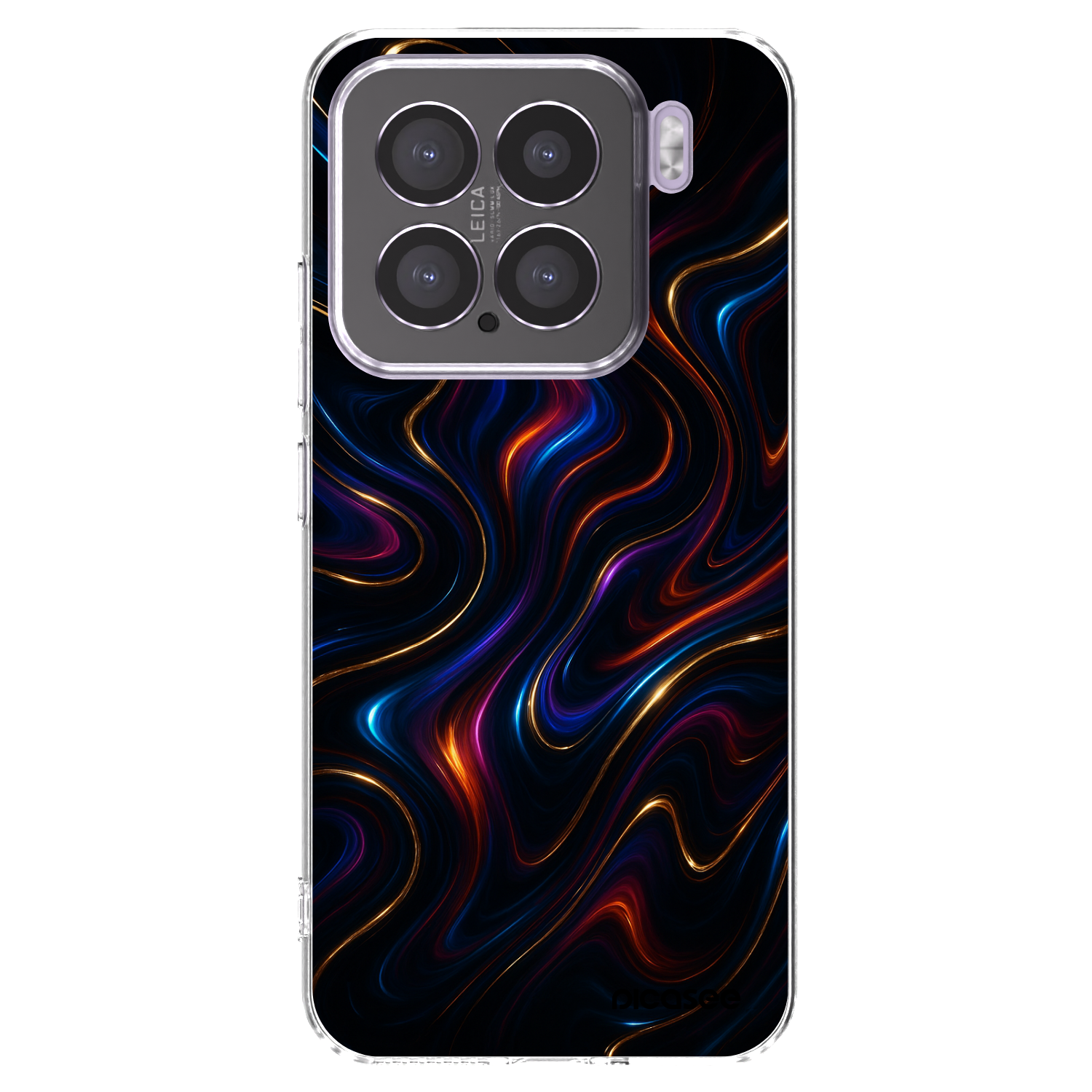 Picasee silikonski prozorni ovitek za Xiaomi 15 - Noir