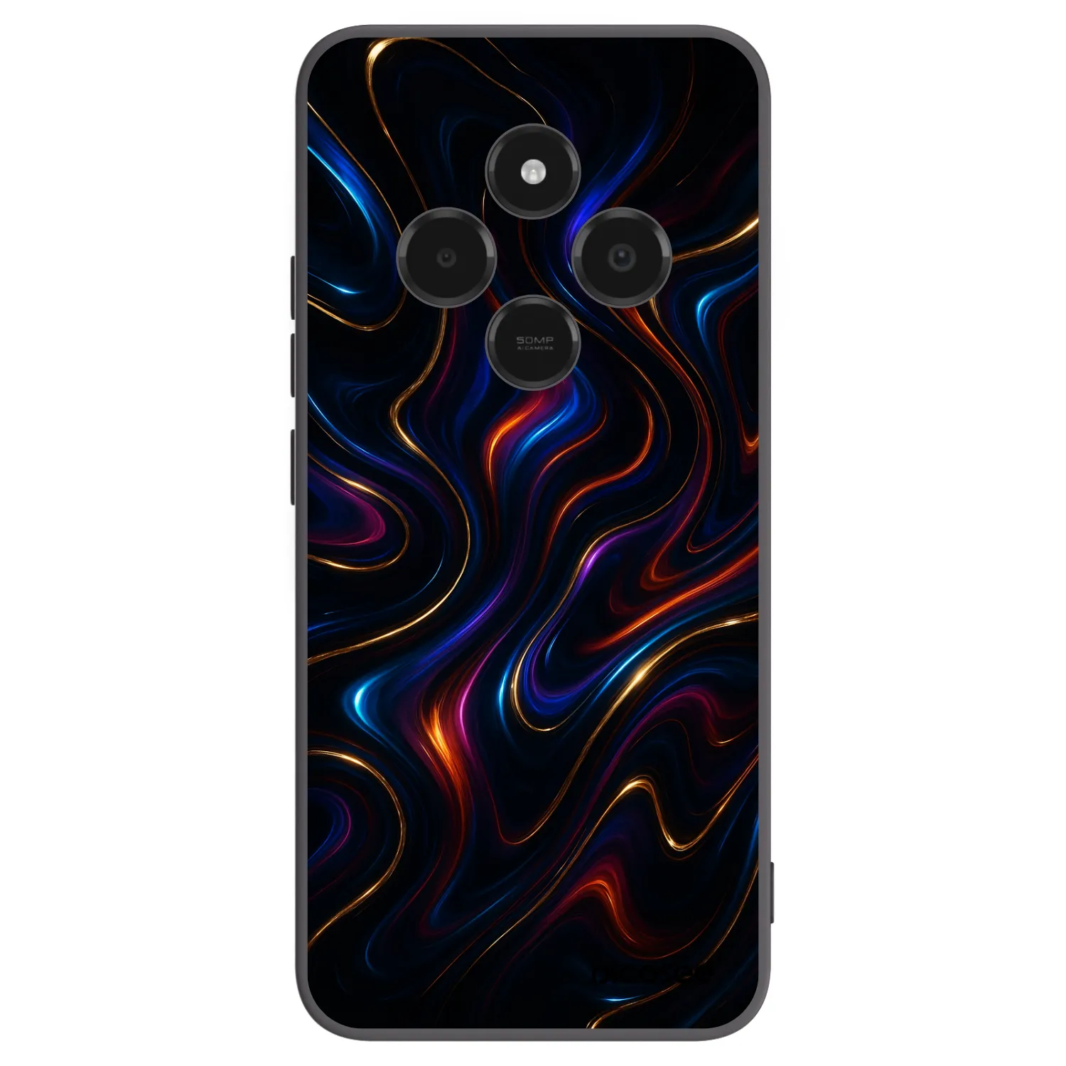 Picasee silikonski črni ovitek za Xiaomi Poco C75 - Noir