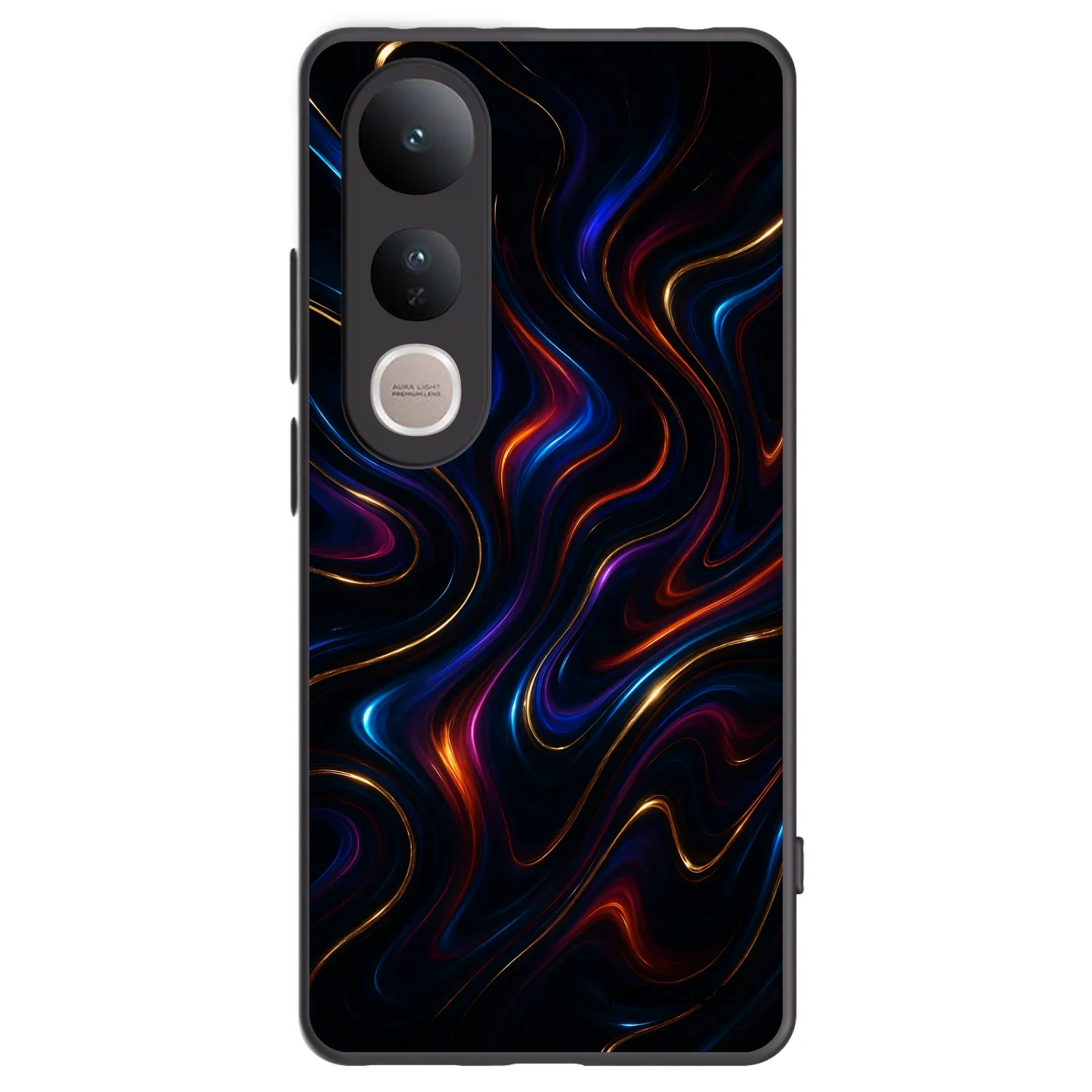 Picasee silikonski črni ovitek za Vivo V50 Lite 5G - Noir