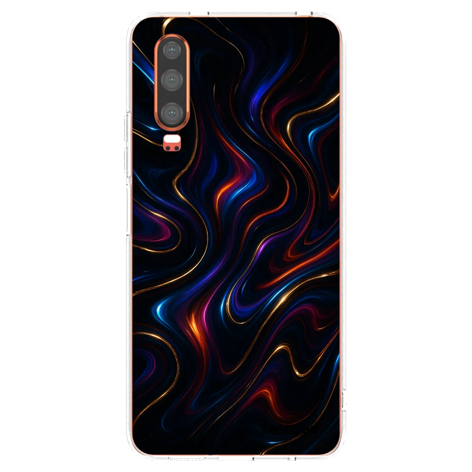 Picasee silikonski prozorni ovitek za Huawei P30 - Noir