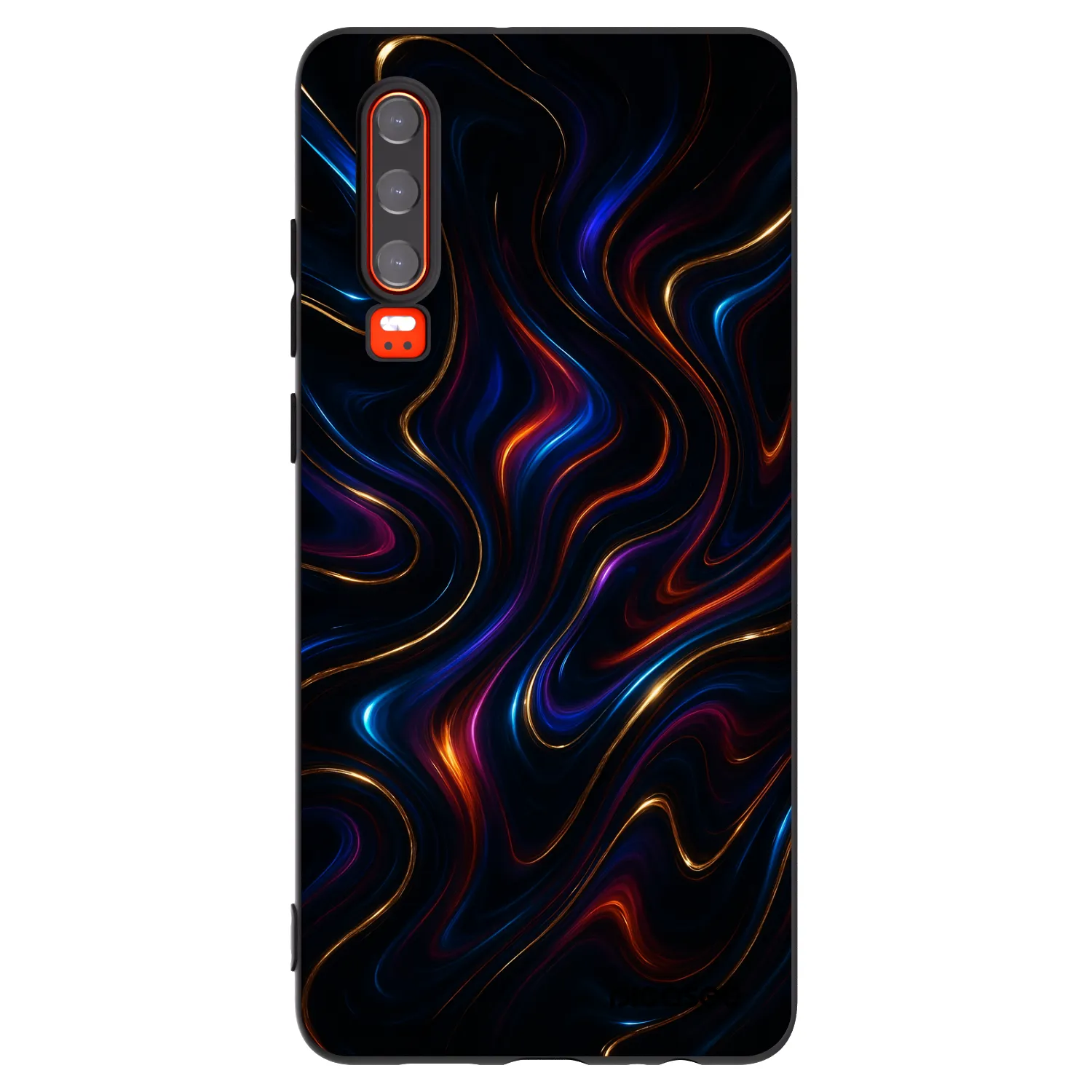 Picasee silikonski črni ovitek za Huawei P30 - Noir