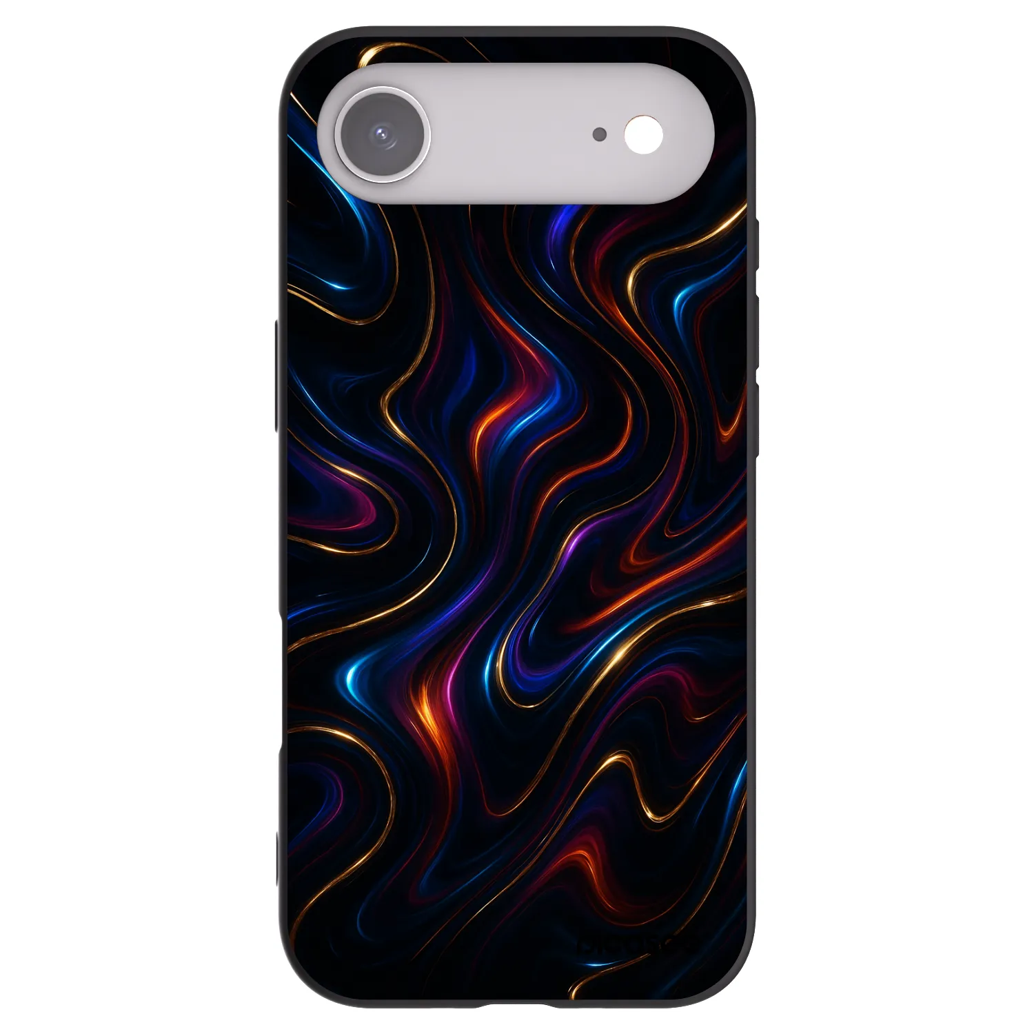 Picasee silikonski črni ovitek za Apple iPhone Air - Noir