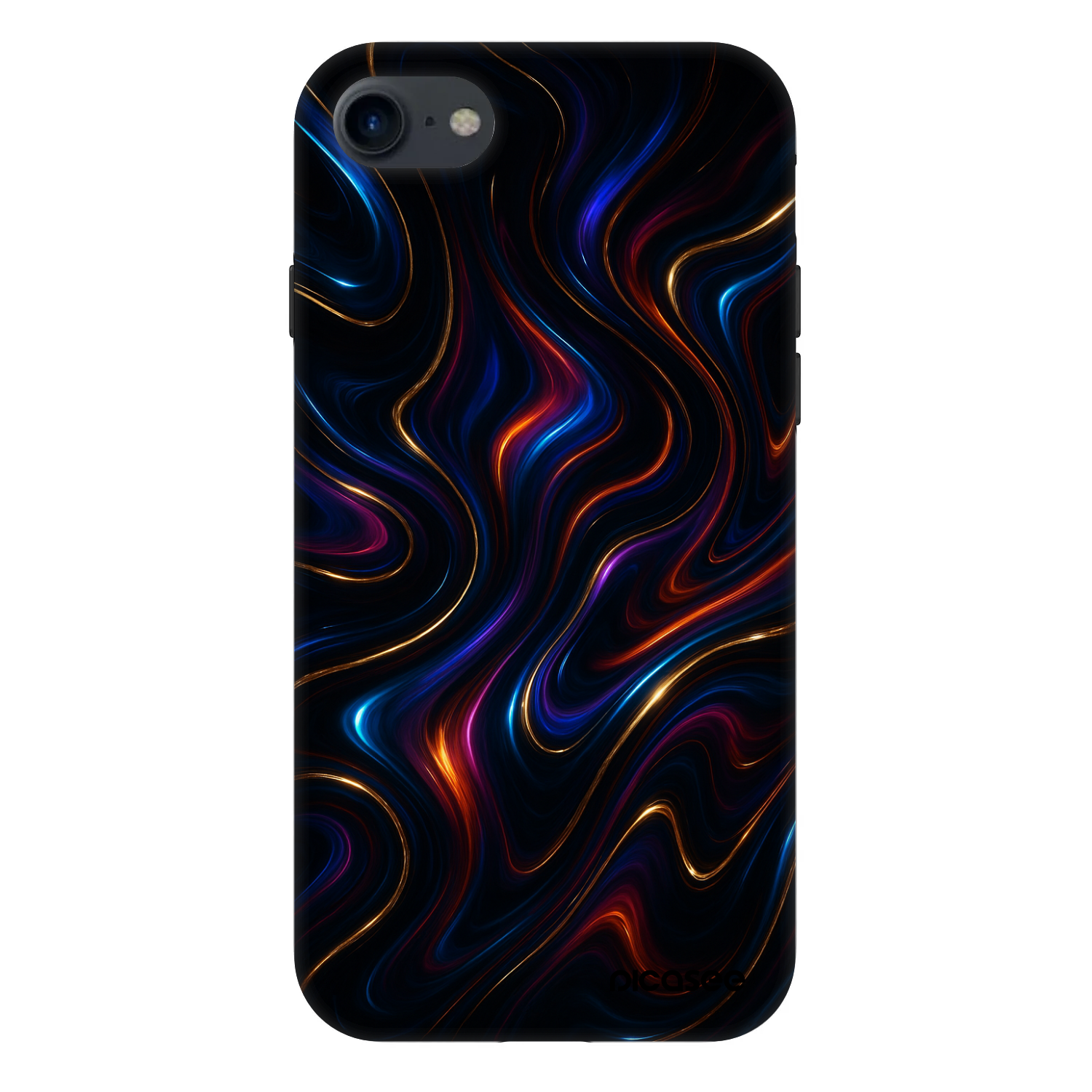 Picasee Fashion Case za Apple iPhone 8 - Noir