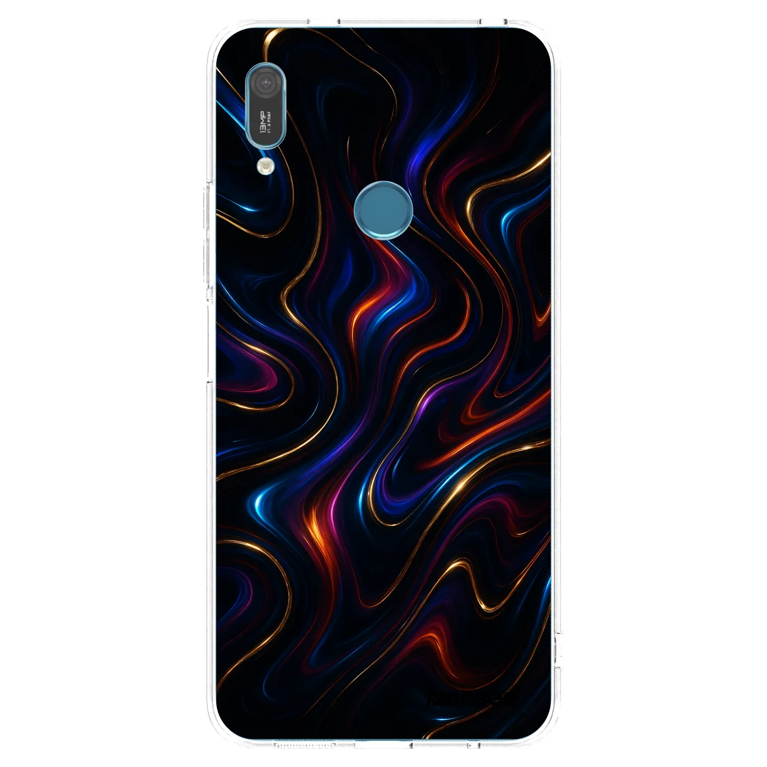 Picasee silikonski prozorni ovitek za Huawei Y6 2019 - Noir