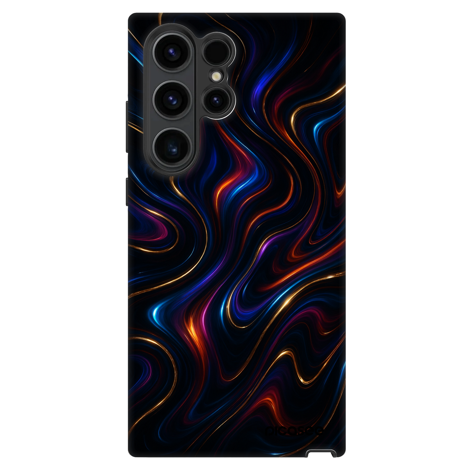 Picasee Fashion Case za Samsung Galaxy S22 Ultra 5G - Noir