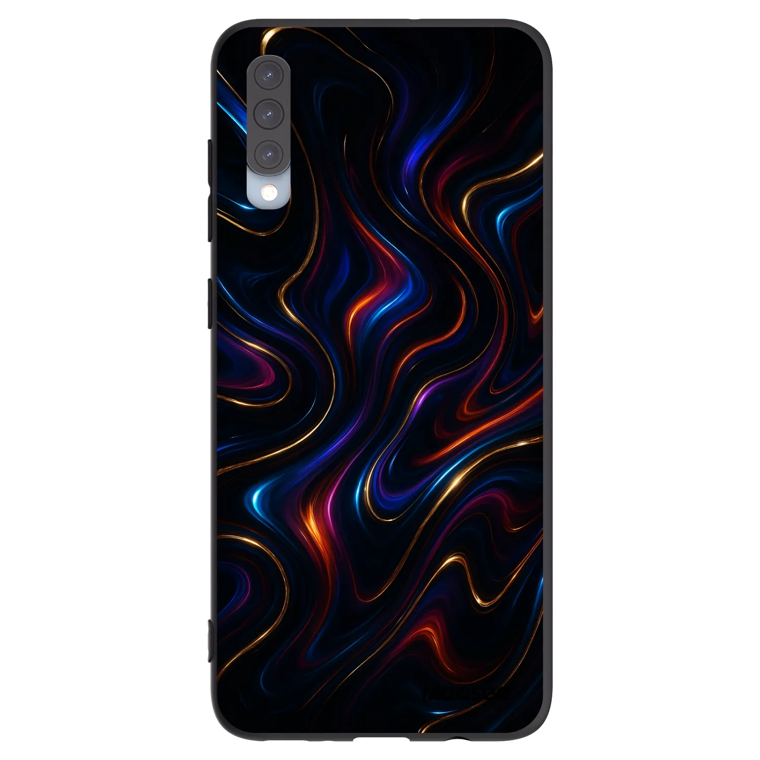 Picasee silikonski črni ovitek za Samsung Galaxy A70 A705F - Noir