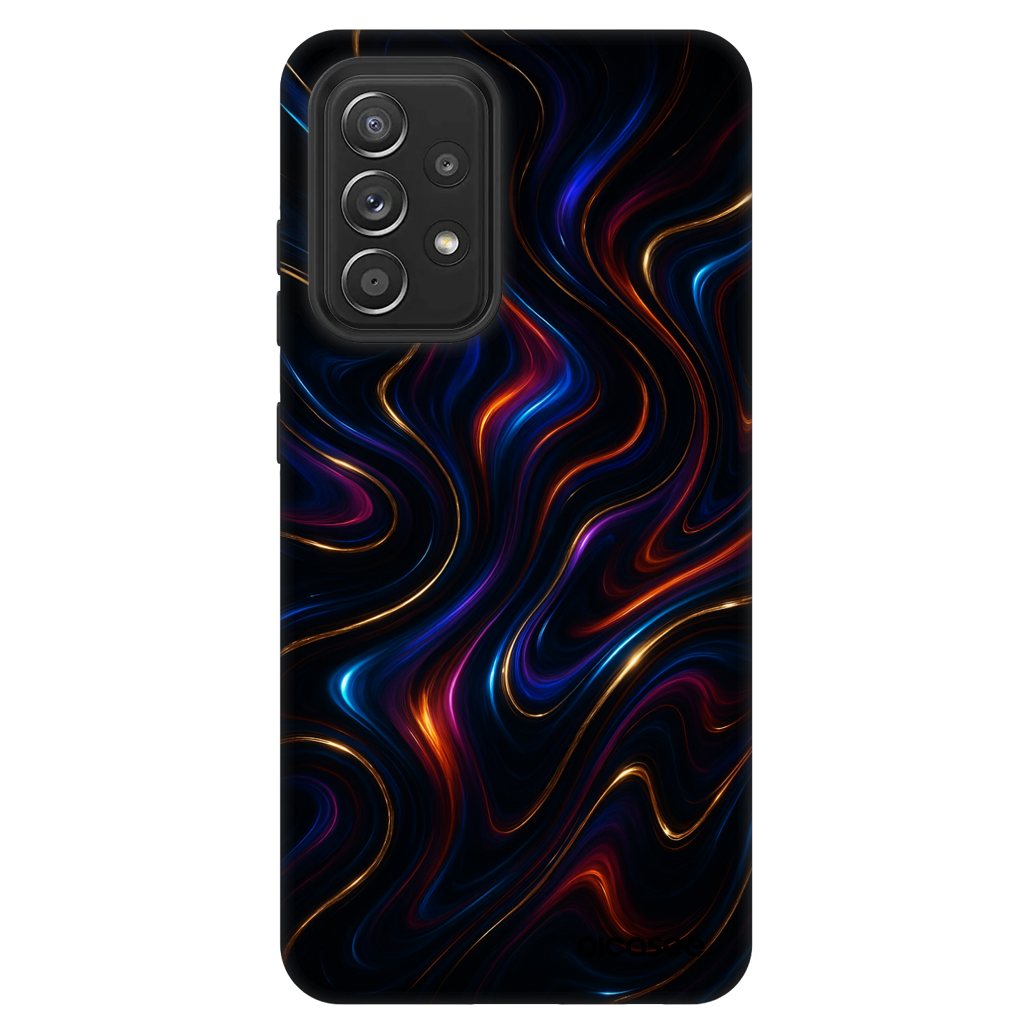 Picasee Fashion Case za Samsung Galaxy A52 5G A525F - Noir