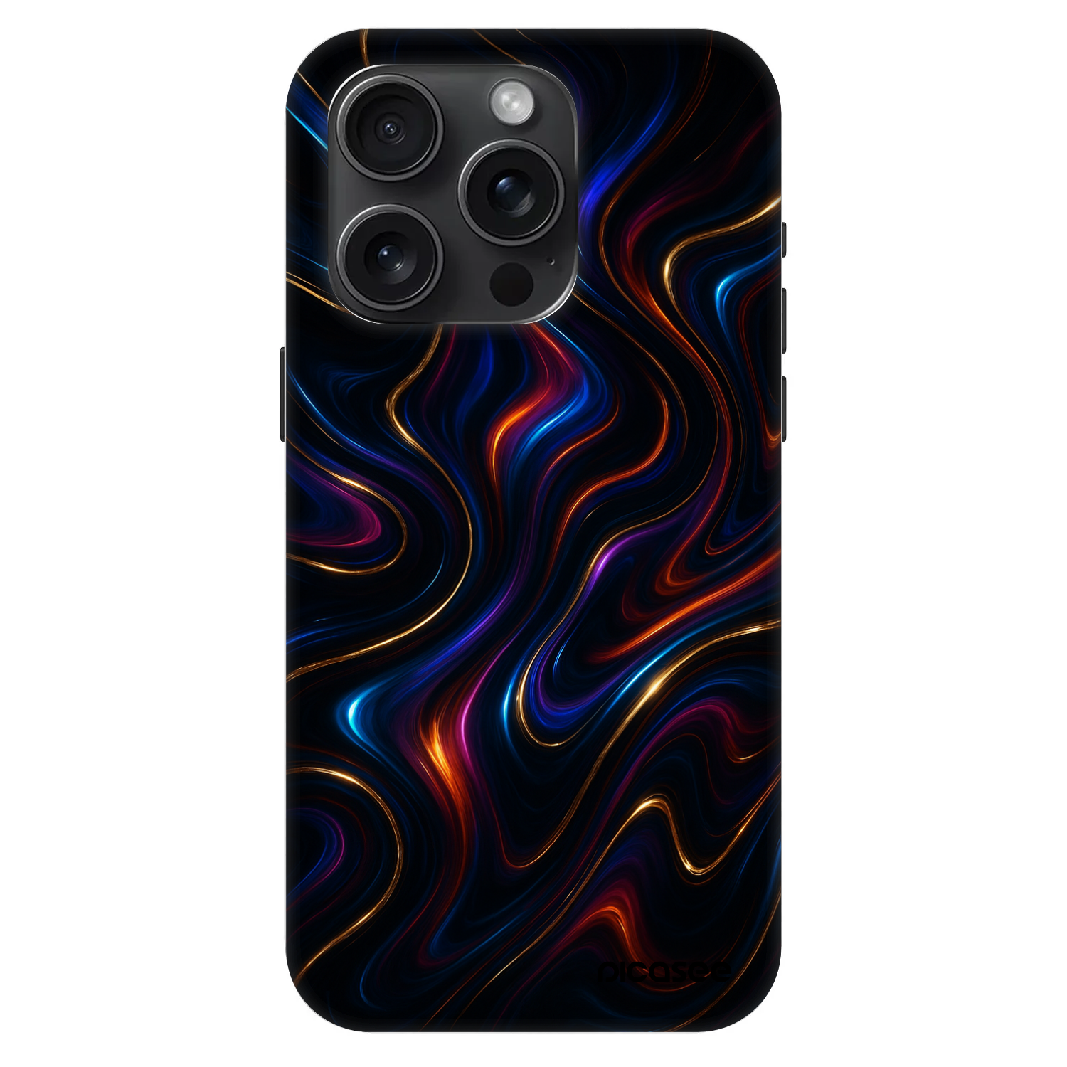 Picasee Fashion Case MagSafe za Apple iPhone 15 Pro - Noir