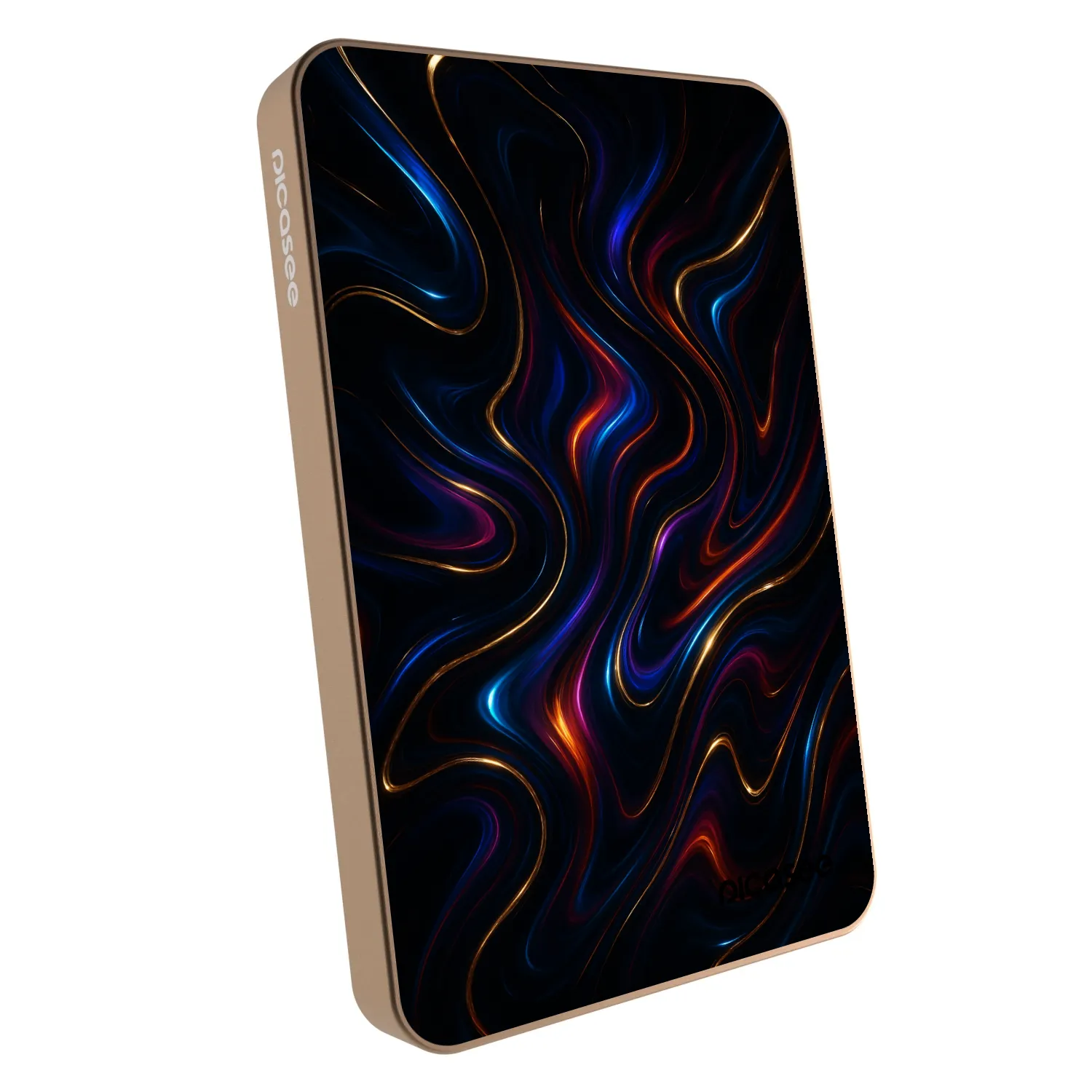 Picasee Prenosna baterija z MagSafe 5 000 mAh Zlati - Noir