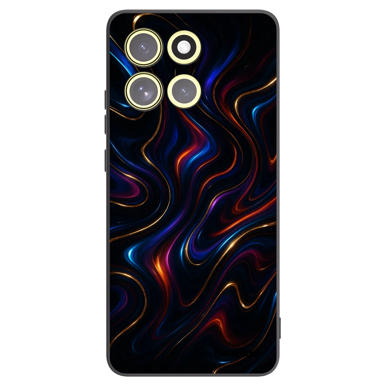 Picasee silikonski črni ovitek za Motorola Moto G86 5G - Noir