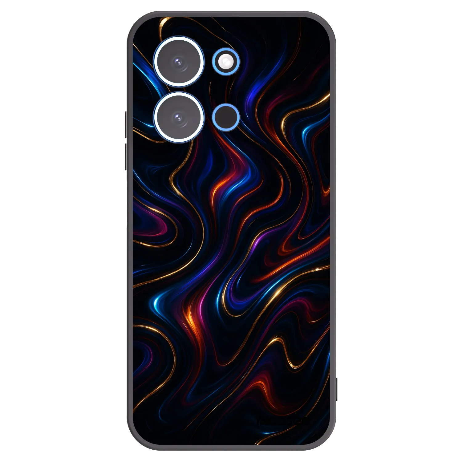 Picasee silikonski črni ovitek za Xiaomi Redmi 15C 4G - Noir