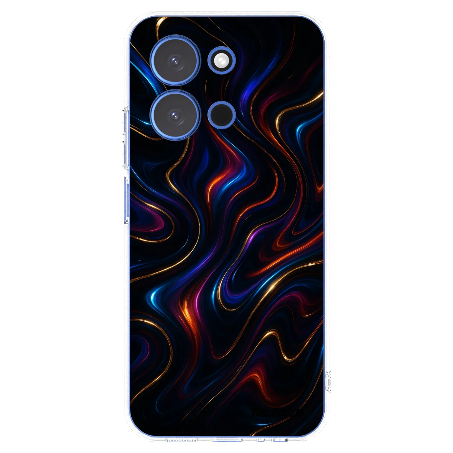 Picasee silikonski prozorni ovitek za Xiaomi Redmi 15C 4G - Noir