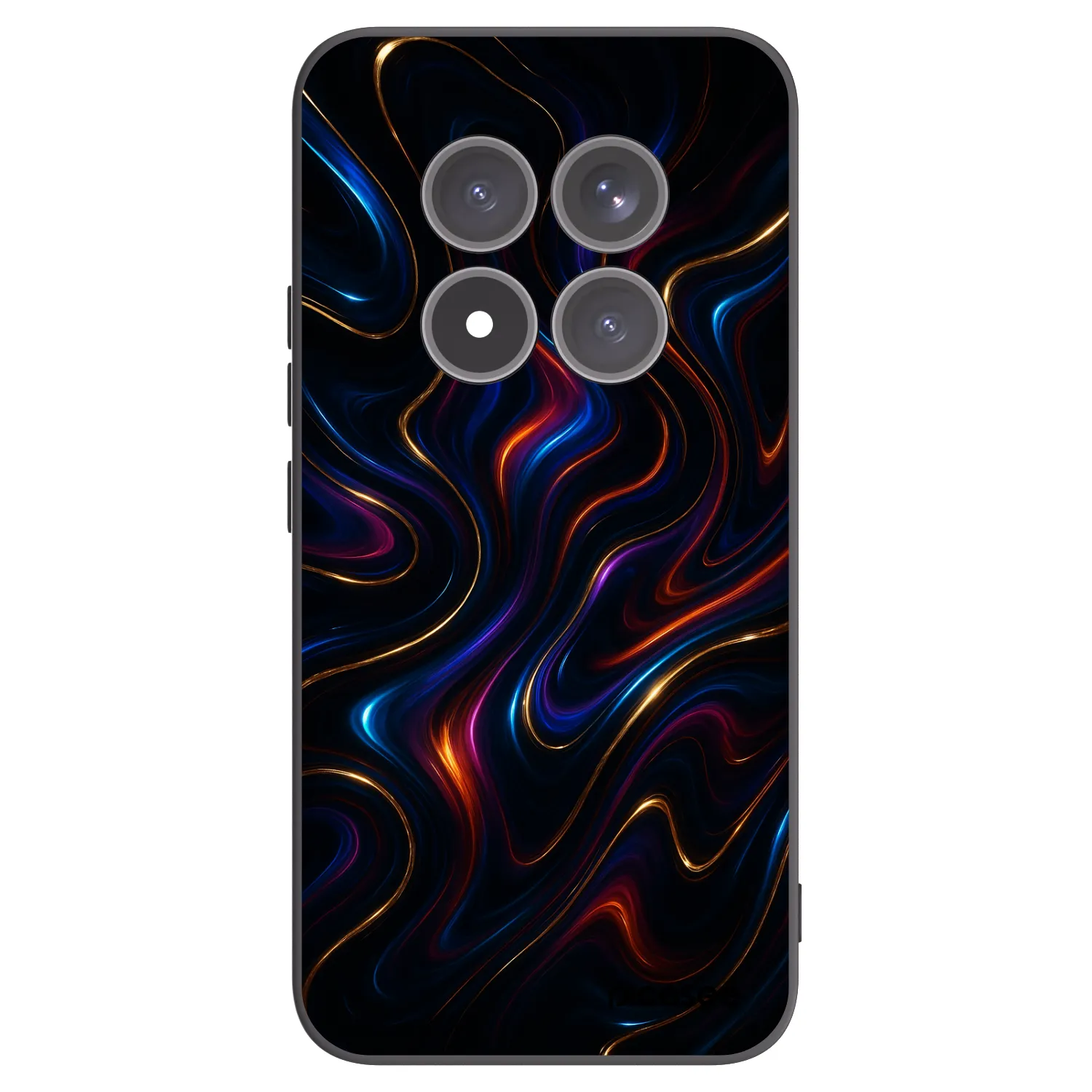 Picasee silikonski črni ovitek za Xiaomi Redmi Note 15 Pro+ - Noir