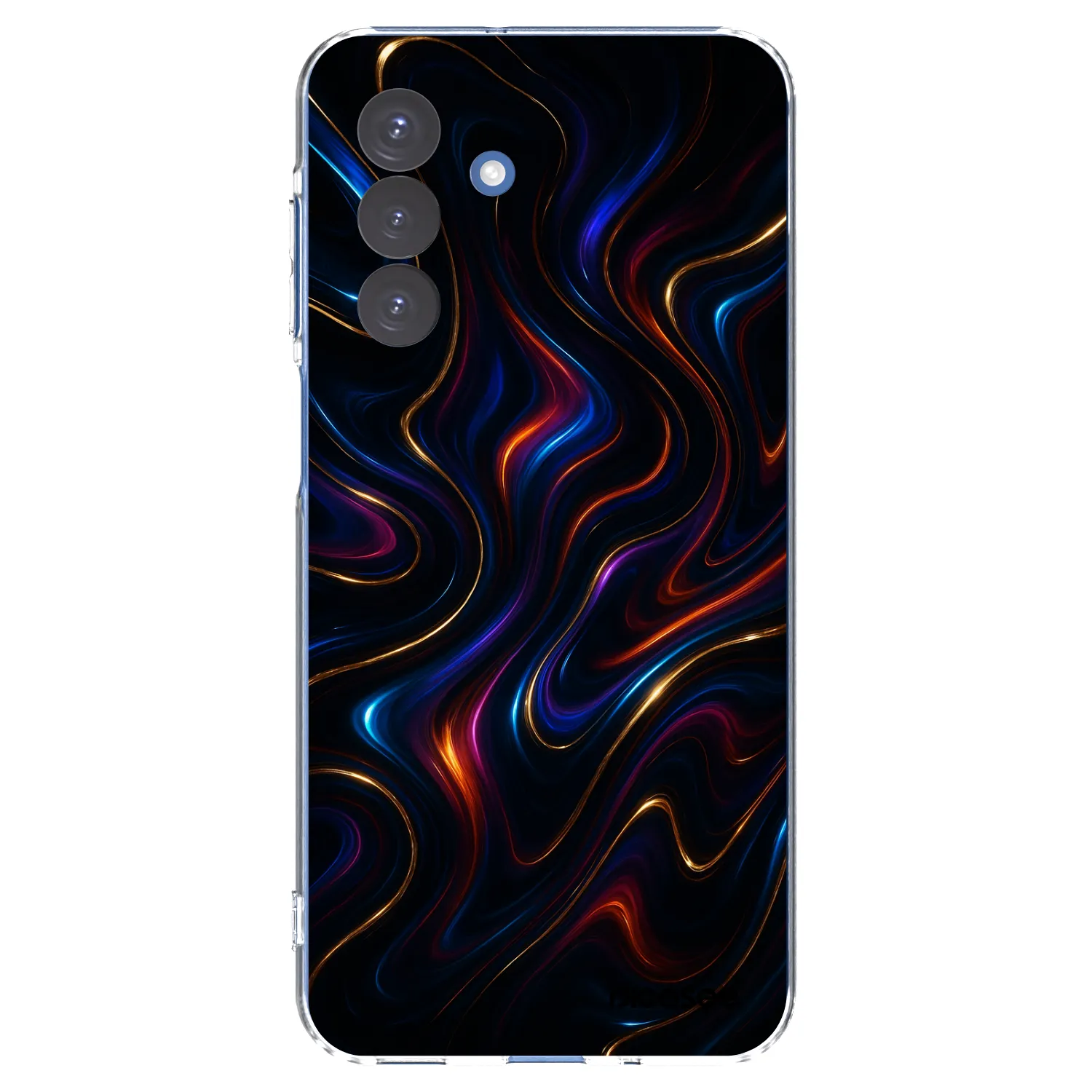 Picasee silikonski prozorni ovitek za Samsung Galaxy A17 5G - Noir