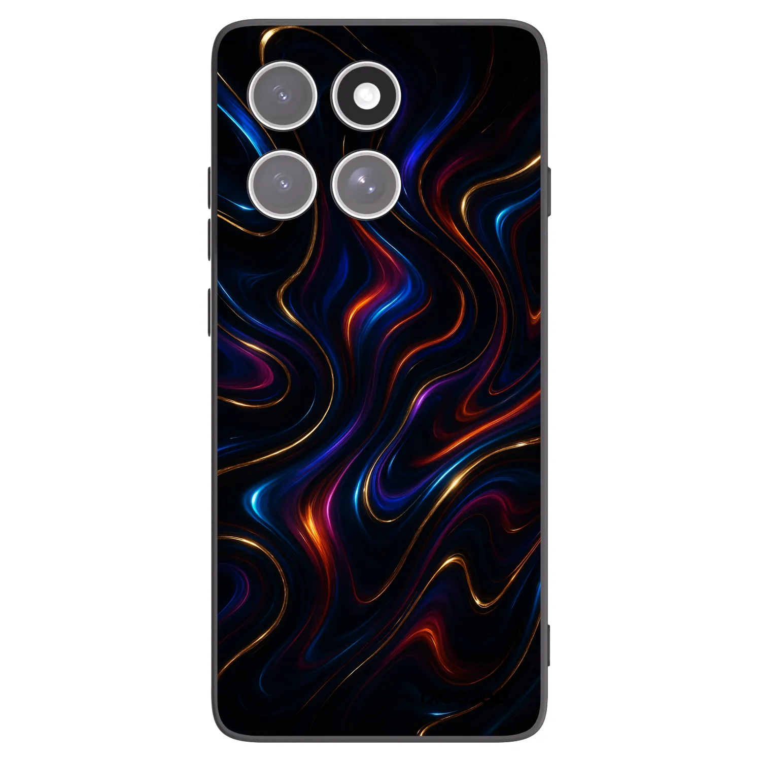 Picasee silikonski črni ovitek za Motorola Edge 60 Fusion - Noir