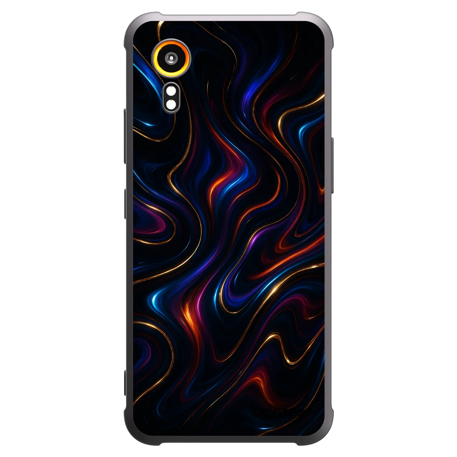 Picasee silikonski črni ovitek za Samsung Galaxy Xcover 7 - Noir