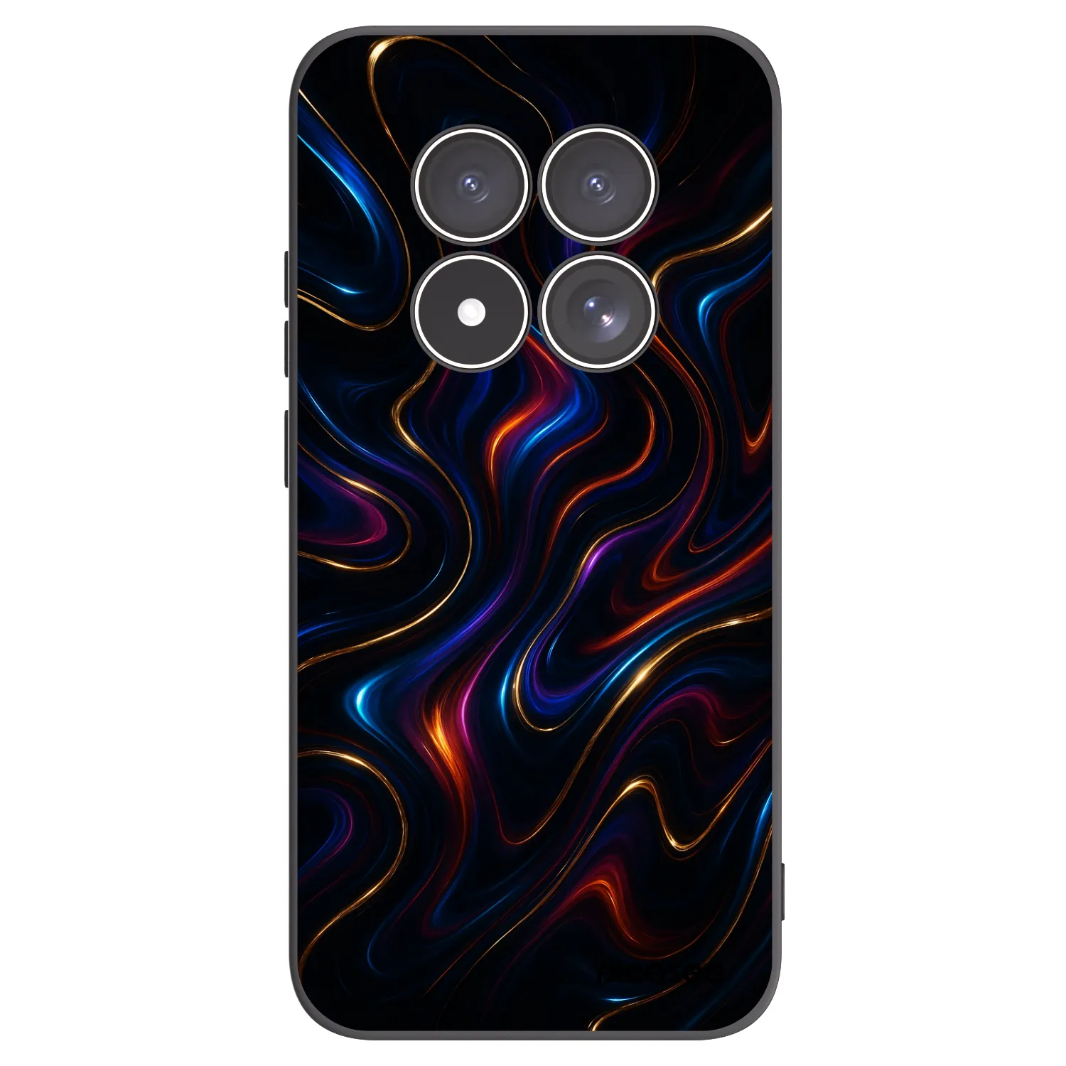Picasee silikonski črni ovitek za Xiaomi Redmi Note 15 Pro 5G - Noir
