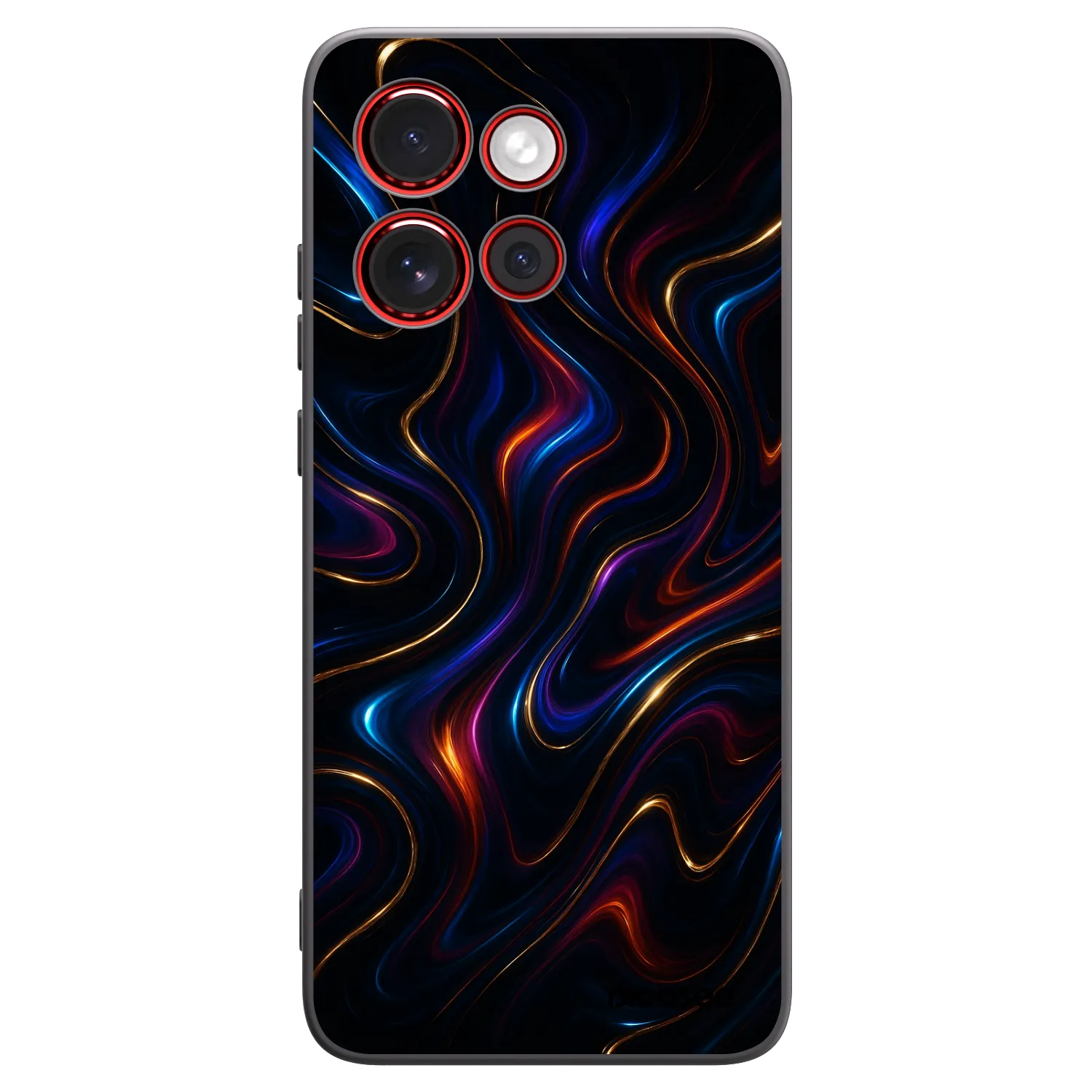 Picasee silikonski črni ovitek za Motorola Edge 60 Neo 5G - Noir