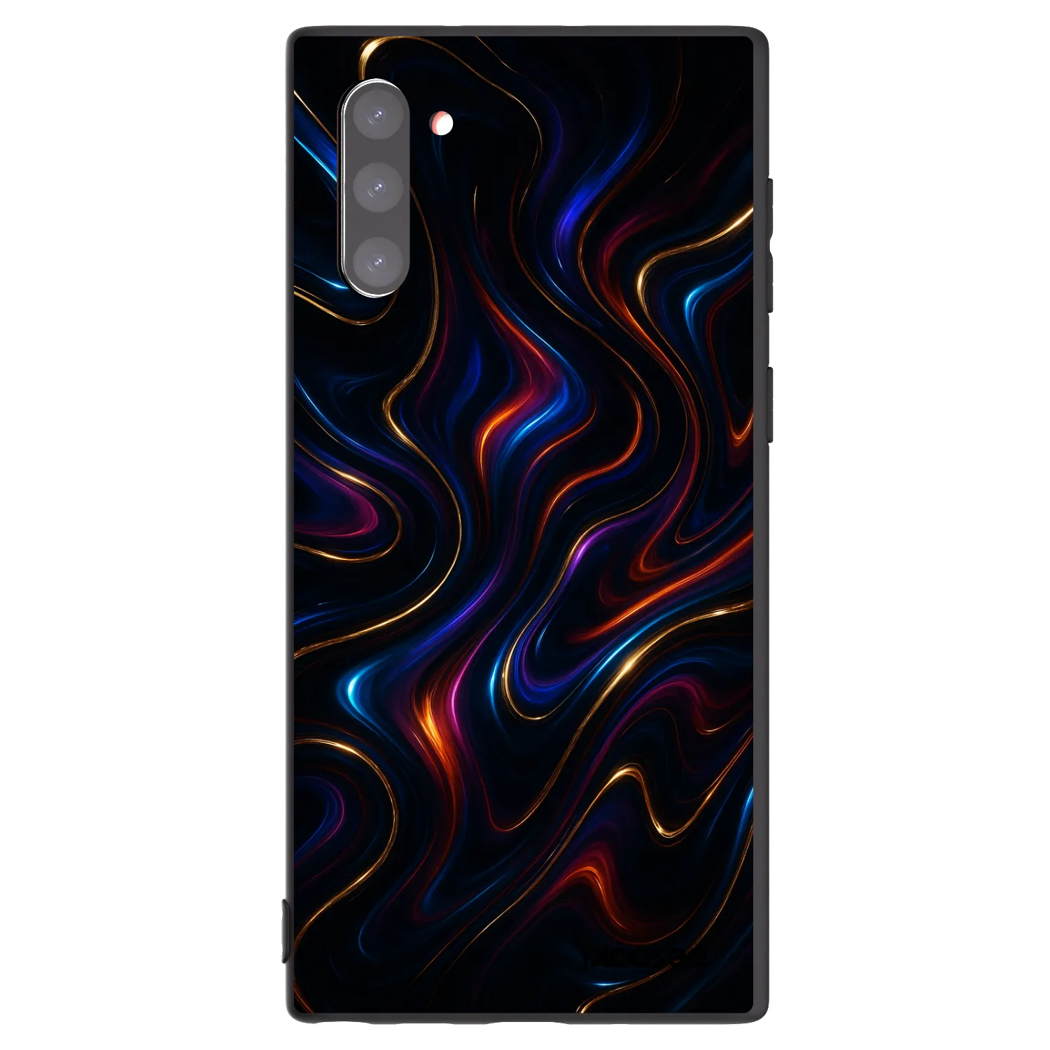 Picasee silikonski črni ovitek za Samsung Galaxy Note 10 N970F - Noir