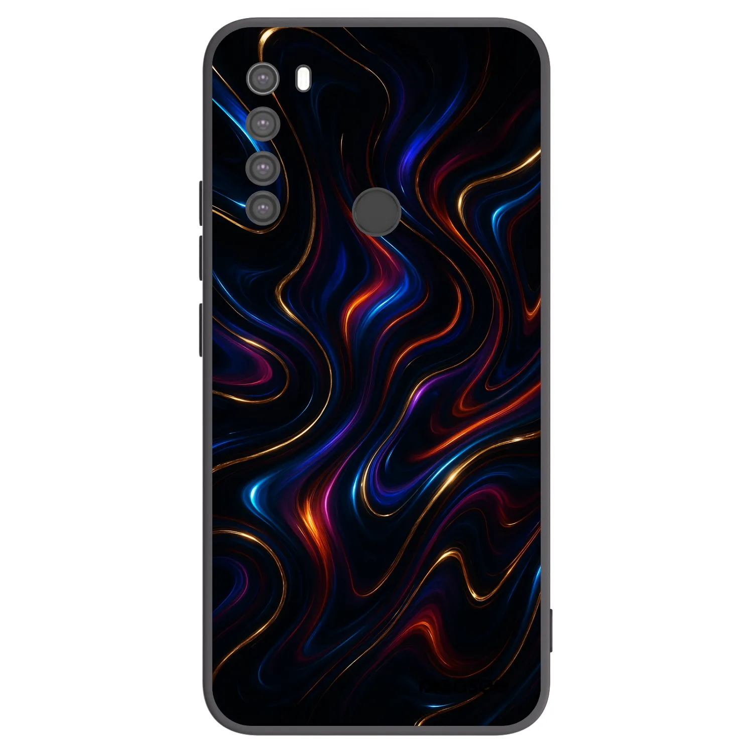 Picasee silikonski črni ovitek za Xiaomi Redmi Note 8 - Noir