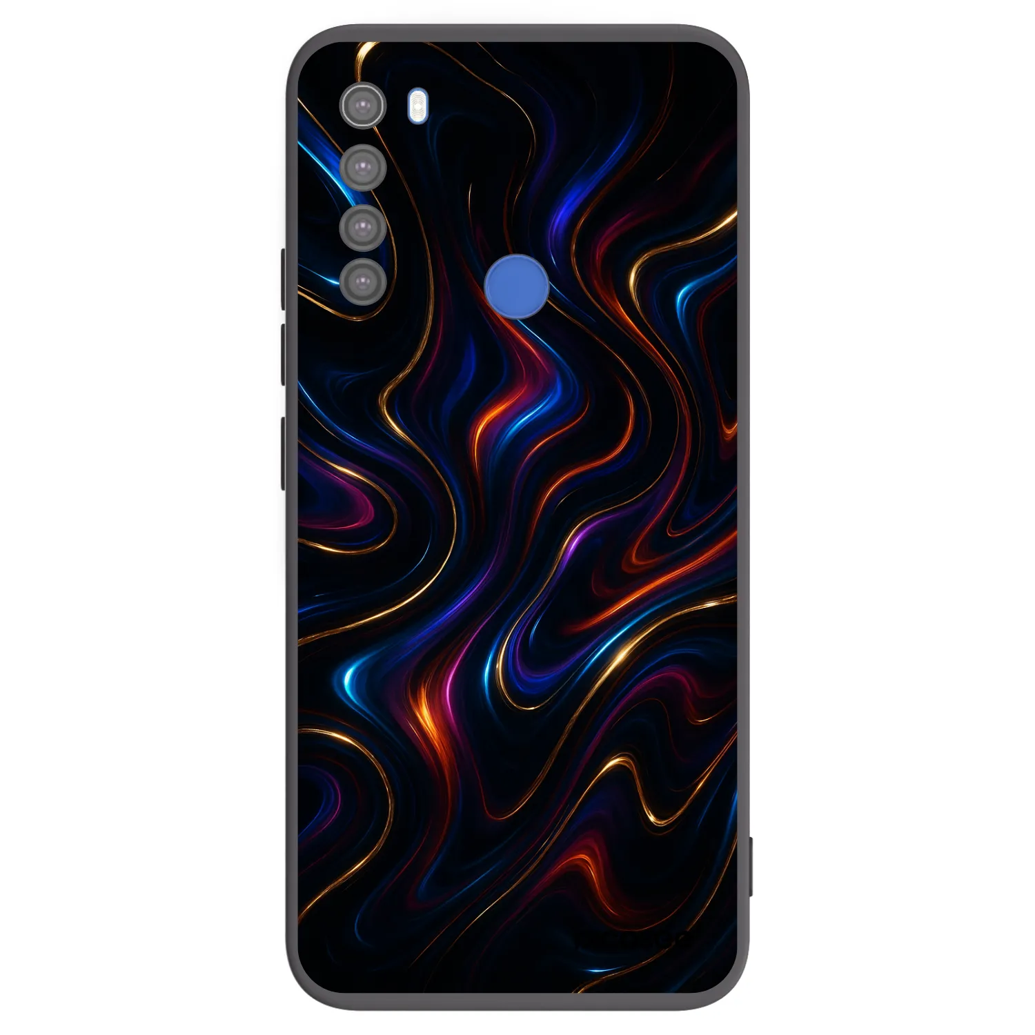 Picasee silikonski črni ovitek za Xiaomi Redmi Note 8T - Noir