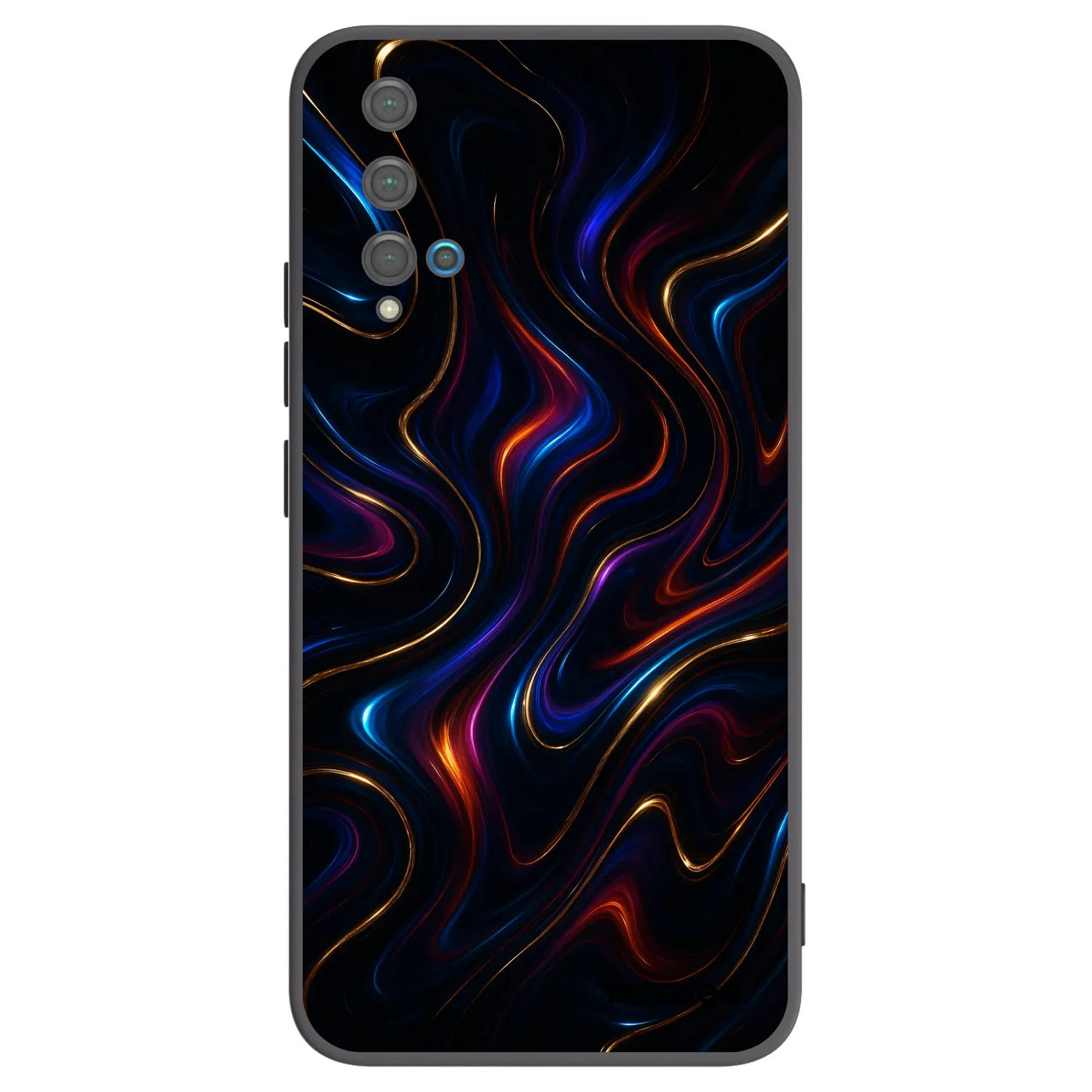 Picasee silikonski črni ovitek za Huawei Nova 5T - Noir