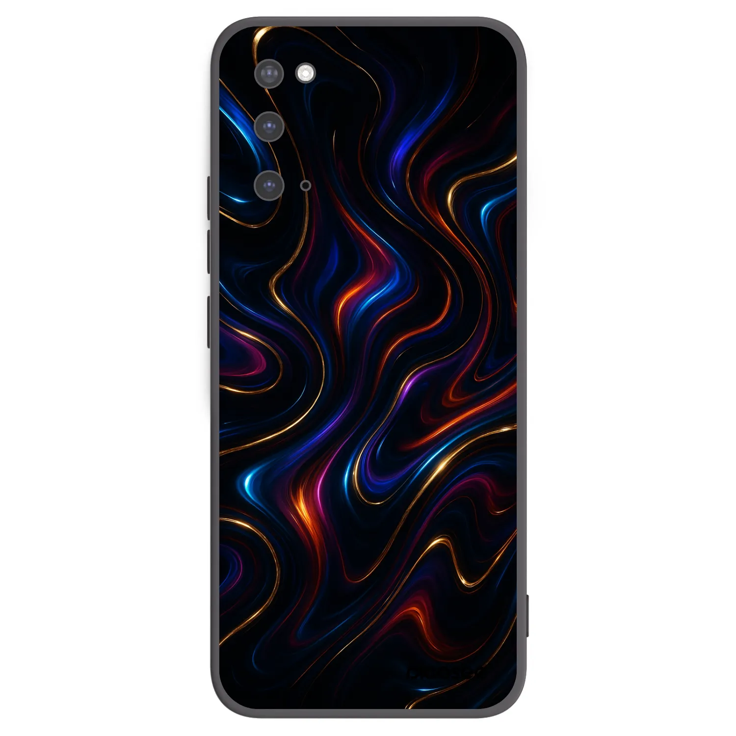 Picasee silikonski črni ovitek za Samsung Galaxy S20 G980F - Noir