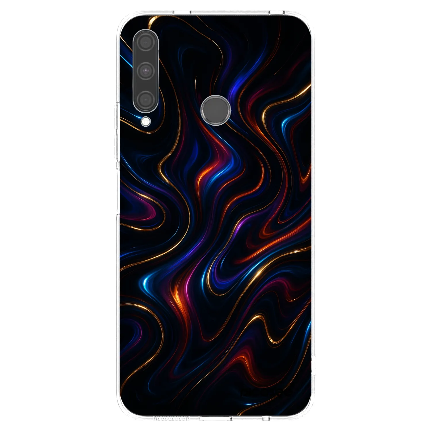 Picasee silikonski prozorni ovitek za Huawei P40 Lite E - Noir