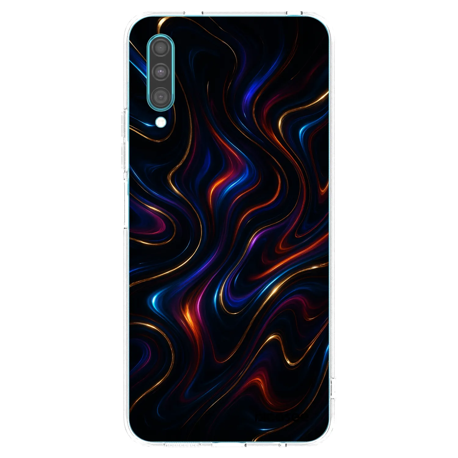 Picasee silikonski prozorni ovitek za Samsung Galaxy A30s A307F - Noir