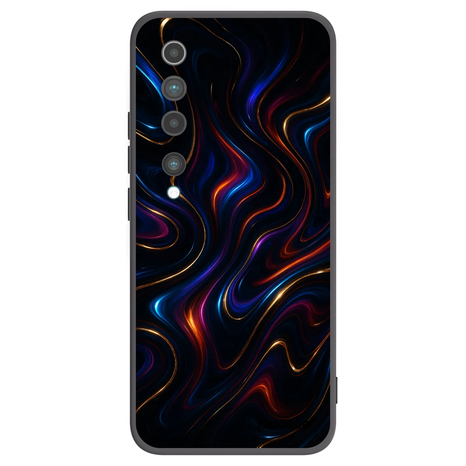 Picasee silikonski črni ovitek za Xiaomi Mi 10 - Noir