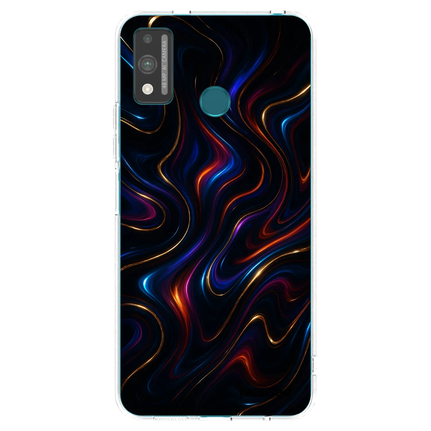 Picasee silikonski prozorni ovitek za Honor 9X Lite - Noir