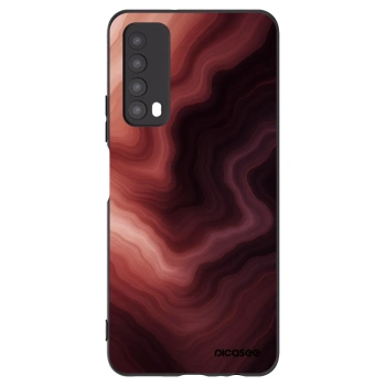Picasee silikonski črni ovitek za Huawei P Smart 2021 - Rouge