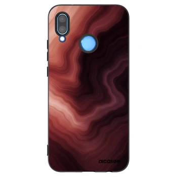 Picasee silikonski črni ovitek za Huawei P20 Lite - Rouge