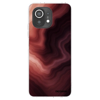 Picasee silikonski prozorni ovitek za Xiaomi Mi 11 - Rouge