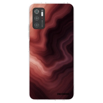 Picasee silikonski prozorni ovitek za Xiaomi Poco M3 Pro 5G - Rouge