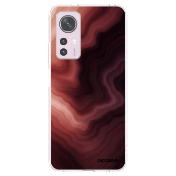 Picasee silikonski prozorni ovitek za Xiaomi 12 - Rouge