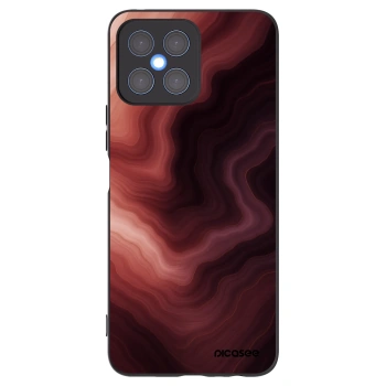 Picasee silikonski črni ovitek za Honor X8 4G - Rouge