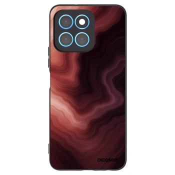 Picasee silikonski črni ovitek za Honor X8 5G - Rouge