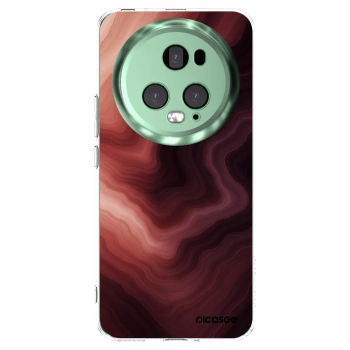 Picasee silikonski prozorni ovitek za Honor Magic5 Pro - Rouge