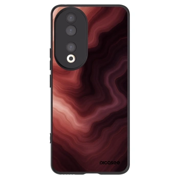Picasee silikonski črni ovitek za Honor 90 5G - Rouge