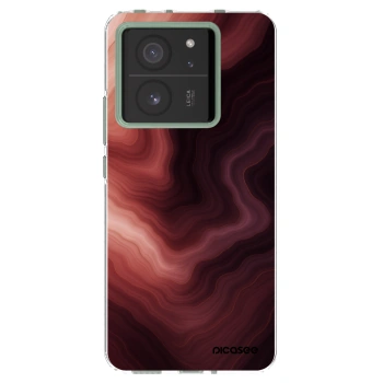 Picasee silikonski prozorni ovitek za Xiaomi 13T - Rouge