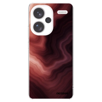 Picasee silikonski prozorni ovitek za Xiaomi Redmi Note 13 Pro+ 5G - Rouge