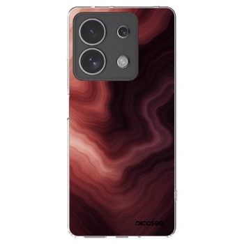 Picasee silikonski prozorni ovitek za Xiaomi Redmi Note 13 4G - Rouge