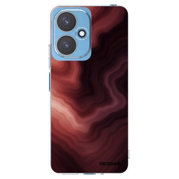 Picasee silikonski prozorni ovitek za Xiaomi Redmi 13C 5G - Rouge