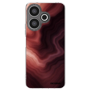 Picasee silikonski prozorni ovitek za Xiaomi Redmi 13 4G - Rouge