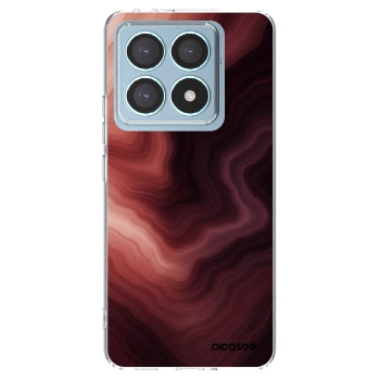 Picasee silikonski prozorni ovitek za Xiaomi 14T Pro - Rouge