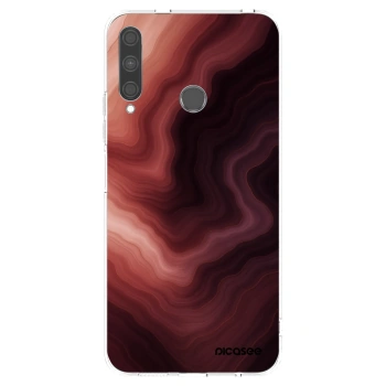 Picasee silikonski prozorni ovitek za Huawei P40 Lite E - Rouge